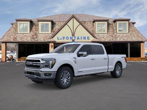 White Metallic 2025 Ford F-150 Lariat