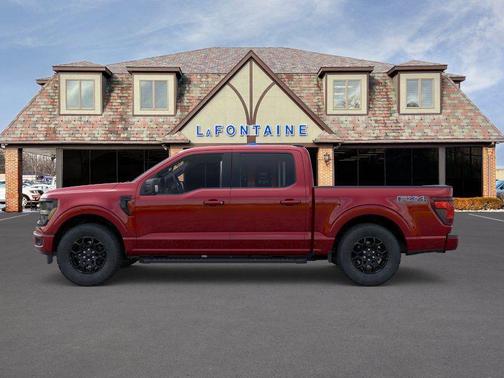 Red Metallic 2025 Ford F-150 XLT