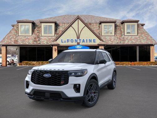 White Metallic 2026 Ford Explorer ST