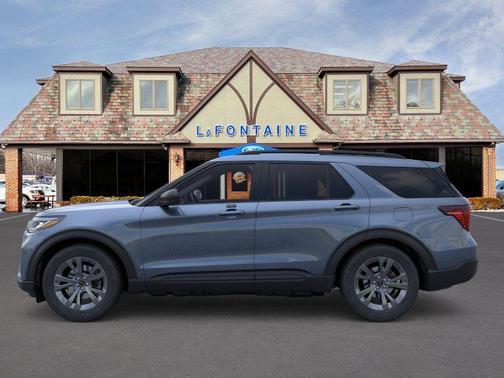 Blue 2026 Ford Explorer Active