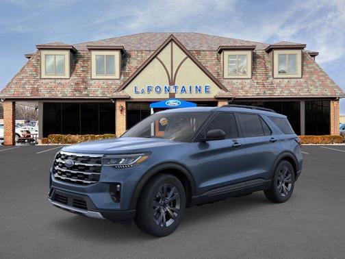 Blue 2026 Ford Explorer Active