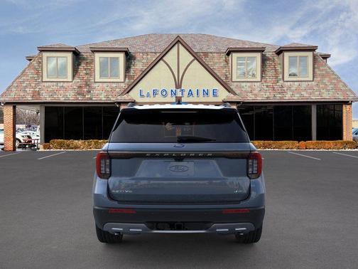 Blue 2026 Ford Explorer Active
