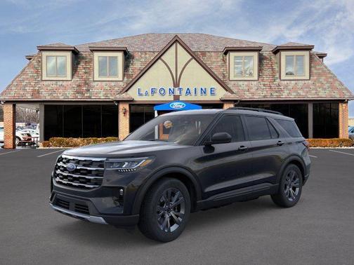 Black Metallic 2026 Ford Explorer Active