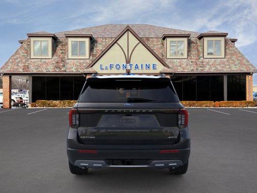 Black Metallic 2026 Ford Explorer Active
