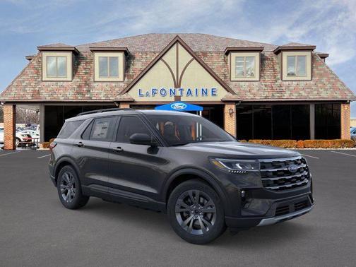 Black Metallic 2026 Ford Explorer Active