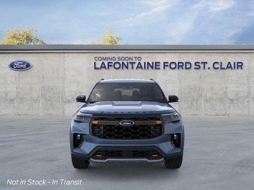 Blue 2026 Ford Explorer Tremor