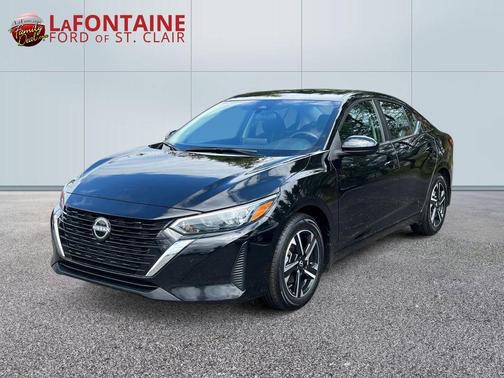 Black 2024 Nissan Sentra SV