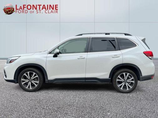 Crystal White Pearl 2020 Subaru Forester Limited