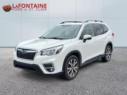 Crystal White Pearl 2020 Subaru Forester Limited