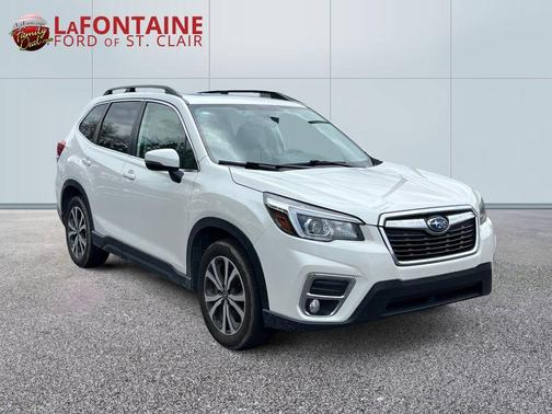 Crystal White Pearl 2020 Subaru Forester Limited
