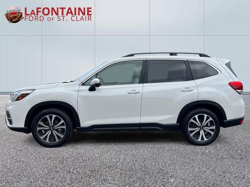 Crystal White Pearl 2020 Subaru Forester Limited