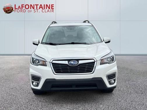 Crystal White Pearl 2020 Subaru Forester Limited