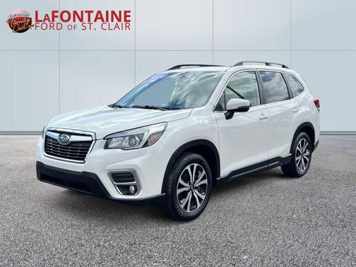 Crystal White Pearl 2020 Subaru Forester Limited