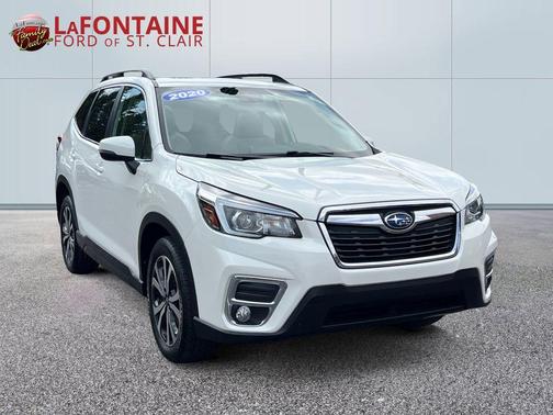 Crystal White Pearl 2020 Subaru Forester Limited