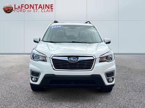 Crystal White Pearl 2020 Subaru Forester Limited