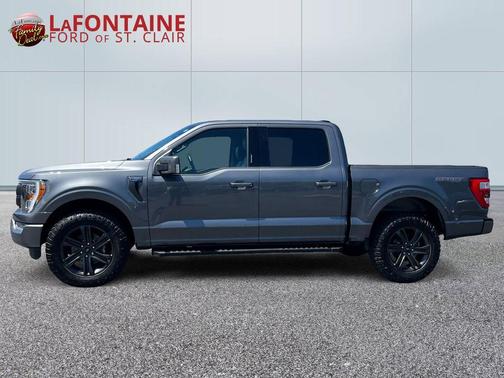 Gray Metallic 2022 Ford F-150 Lariat