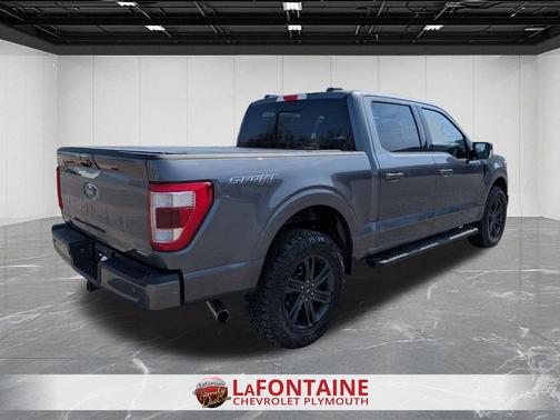 Gray Metallic 2022 Ford F-150 Lariat