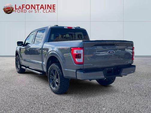 Gray Metallic 2022 Ford F-150 Lariat