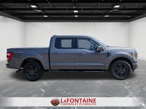 Gray Metallic 2022 Ford F-150 Lariat