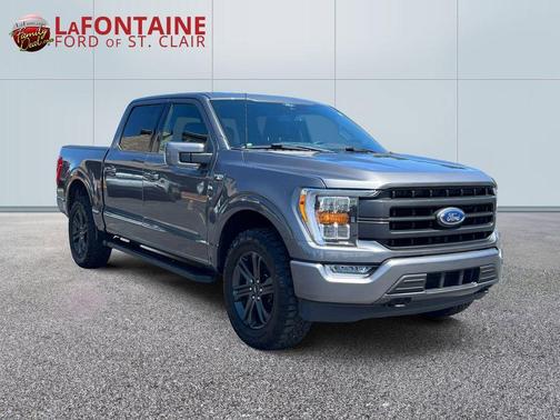 Gray Metallic 2022 Ford F-150 Lariat