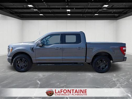 Gray Metallic 2022 Ford F-150 Lariat