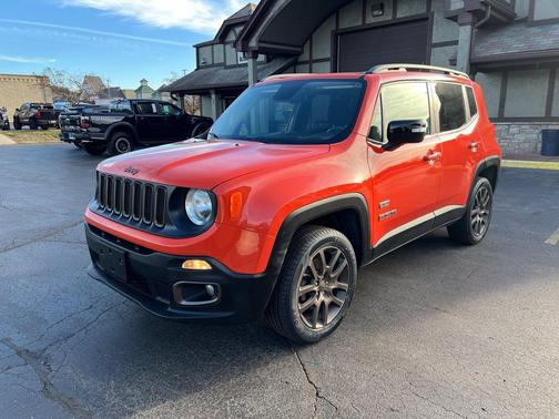 Orange 2016 Jeep Renegade Latitude