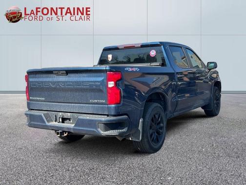 Blue Metallic 2020 Chevrolet Silverado 1500 Custom