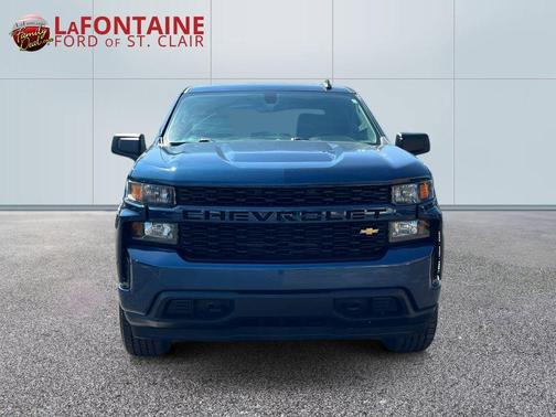 Blue Metallic 2020 Chevrolet Silverado 1500 Custom