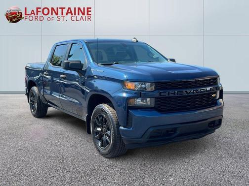 Blue Metallic 2020 Chevrolet Silverado 1500 Custom