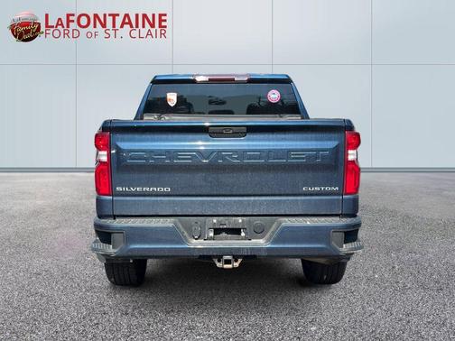 Blue Metallic 2020 Chevrolet Silverado 1500 Custom
