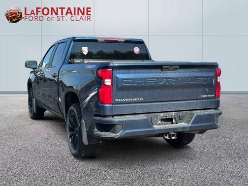 Blue Metallic 2020 Chevrolet Silverado 1500 Custom