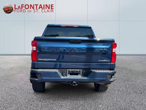 Blue Metallic 2020 Chevrolet Silverado 1500 Custom