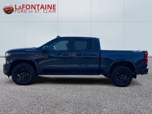 Blue Metallic 2020 Chevrolet Silverado 1500 Custom