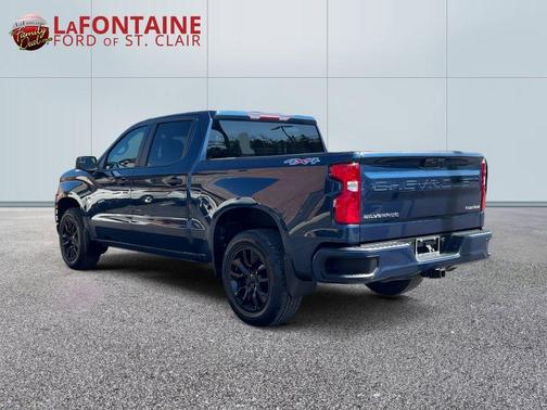 Blue Metallic 2020 Chevrolet Silverado 1500 Custom