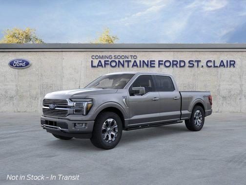 Gray 2026 Ford F-150 Platinum