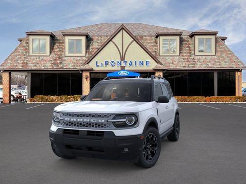Oxford White 2025 Ford Bronco Sport Outer Banks