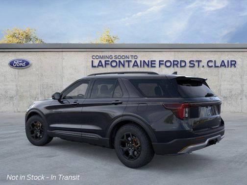 Black 2026 Ford Explorer Tremor