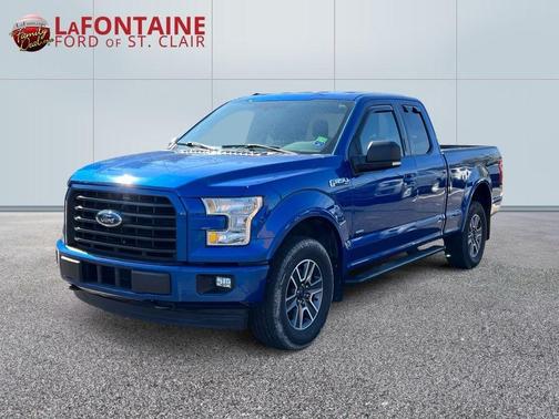 Lightning Blue 2017 Ford F-150 XLT