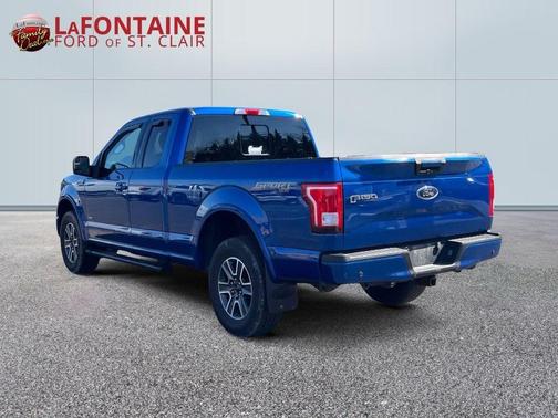 Lightning Blue 2017 Ford F-150 XLT