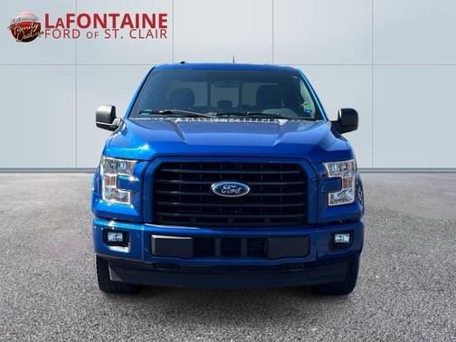 Lightning Blue 2017 Ford F-150 XLT