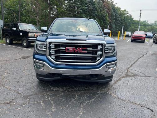 Blue Metallic 2017 GMC Sierra 1500 SLT