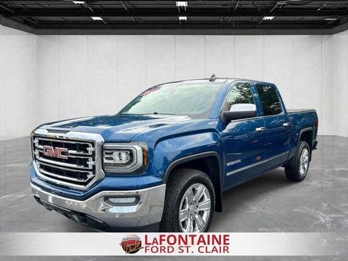 Blue Metallic 2017 GMC Sierra 1500 SLT