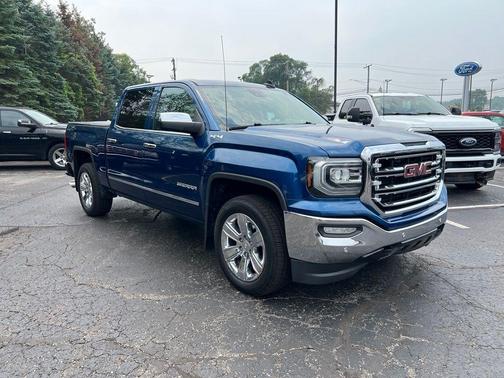 Blue Metallic 2017 GMC Sierra 1500 SLT
