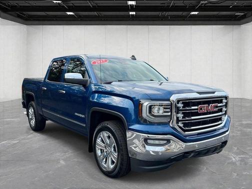 Blue Metallic 2017 GMC Sierra 1500 SLT