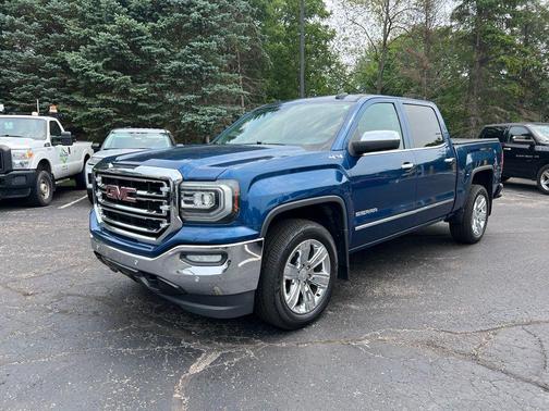 Blue Metallic 2017 GMC Sierra 1500 SLT