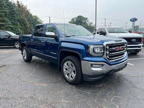 Blue Metallic 2017 GMC Sierra 1500 SLT
