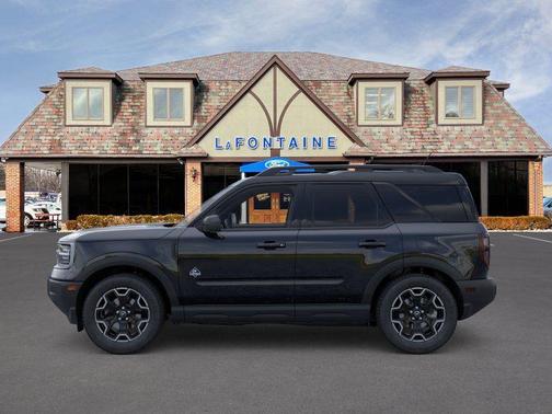 Shadow Black 2025 Ford Bronco Sport Outer Banks