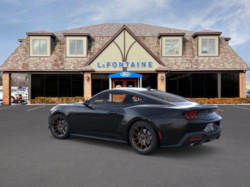 Shadow Black 2026 Ford Mustang EcoBoost