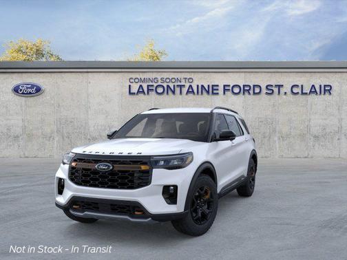 White 2026 Ford Explorer Tremor