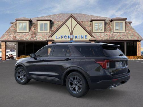 Agate Black Metallic 2026 Ford Explorer Active
